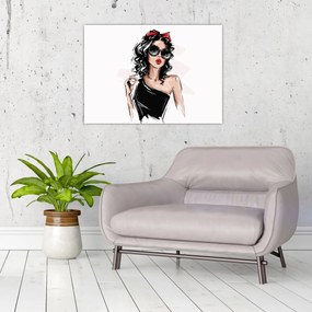 Obraz - Fashion woman (70x50 cm)