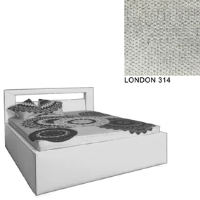 AVA LERYN 180x200 Varianta: MONOLITH 85