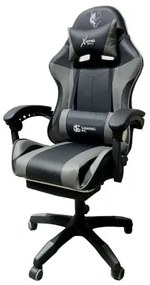 Sammer Polohovateľná herná stolička v sivej farbe FG-02-sive