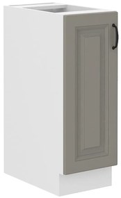 Kuchynská skrinka Stilo claygrey/biely 30d cargo bb