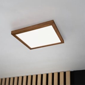 Brilagi - LED Kúpeľňové svietidlo WOODY FRAME LED/50W/230V 60x60 IP44 dub čerešňa