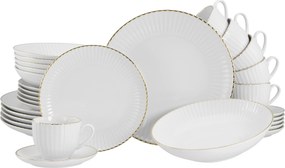 XXXLutz KOMBINOVANÝ SERVIS Allegra Goldband 30-dielne Creatable - Online Only bytové doplnky - 007768063602