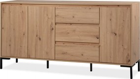 Široká komoda Korsika, dub artisan