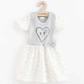 Dojčenské bavlnené šatôčky New Baby Srdiečka