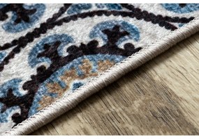 Kusový koberec Aruno hnedomodrý 80x150cm