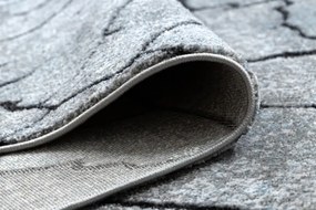 Koberec COZY 8875 Wood sivý/nebeský