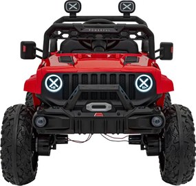 Elektrické autíčko OFF ROAD Speed červené