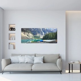 Obraz - Moraine Lake (120x50 cm)