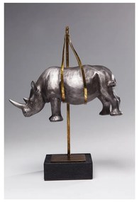 Dekorácie Kare Design Hanging Rhino, výška 43 cm