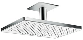 Hansgrohe Rainmaker Select - Hlavová sprcha 460 2jet EcoSmart so sprchovým ramenom, biela/chróm 24014400