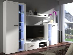 Obývacia stena Rumba, biela