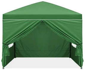 Bestent Záhradný altánok 3x3m skladací 4 steny Green