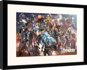 Rámovaný Obraz - Avengers: Endgame - Line Up