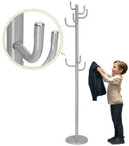 Stojanový vešiak WIKTOR sivý