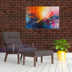 Obraz - Farebná abstrakcia (90x60 cm)
