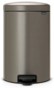 Sivý pedálový oceľový odpadkový kôš 20 l NewIcon – Brabantia