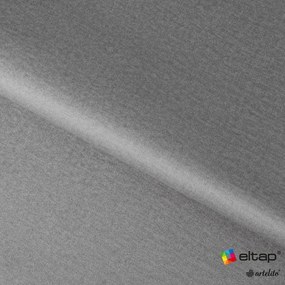 Sivá čalúnená jednolôžková posteľ s úložným priestorom s roštom 90x200 cm Lamica – ELTAP