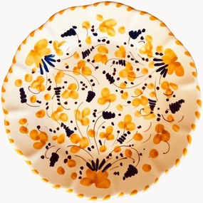 Ručne vyrobený raňajkový tanier Toscana