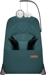 Detské hojdacie kreslo Moon 10 zelené