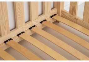 Detská posteľ z borovicového dreva v prírodnej farbe 80x160 cm CPP – Adeko