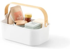 Biely plastový kúpeľňový organizér Bellwood - Umbra