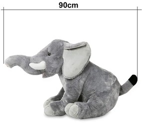 InternetovaZahrada Plyšový slon - 90 cm