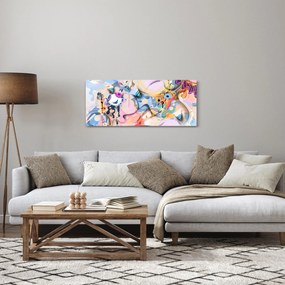 Obraz - Rozprávková abstrakcia (120x50 cm)