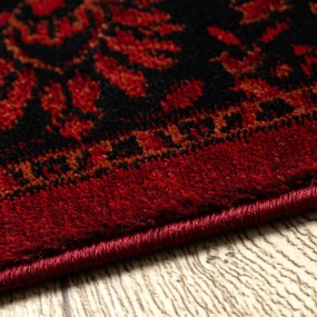 Dywany Łuszczów, Kusový koberec Orient 5125 vínový, 100x200, červená, kancelária