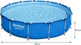 Záhradný bazén 9w1, 396 x 84 cm, Bestway | 5612E