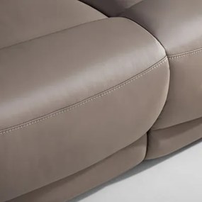 3-miestna pohovka s relaxačnou funkciou ALASSIO kožená