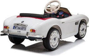 LEAN CARS BMW Retro biele auto na batérie