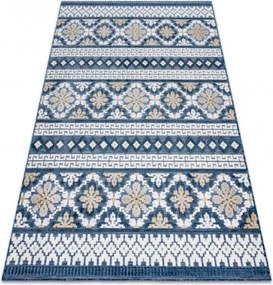 Koberec štrukturálny BOTANIC 65252 Boho - granát