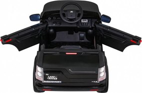 Ramiz Land Rover Discovery Elektrické auto pre deti Čierne SUV + diaľkové ovládanie