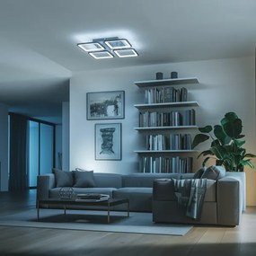 Brilagi - LED Stmievateľný prisadený luster SQUARED LED/85W/230V 3000-6500K + DO