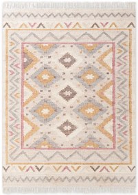 Koberec Elle Decoration Roya Imani krémový / viacfarebný