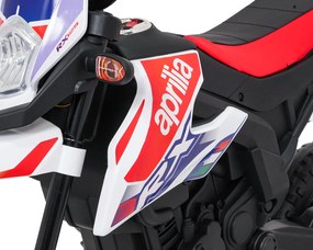 Ramiz Detský motocykel Aprilia RX biely