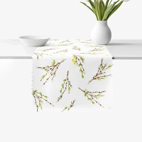 Goldea veľkonočný behúň na stôl teflónový - bahniatka 50x120 cm