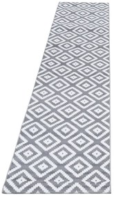 Svetlosivý behúň 80x300 cm Plus – Ayyildiz Carpets