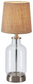 Stolová lampa v prírodnej farbe s tienidlom z juty (výška 43 cm) Costero – Markslöjd
