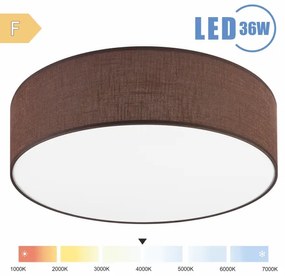 Brilagi - LED Stropné svietidlo SIRIJA LED/36W/230V pr. 45 cm hnedá