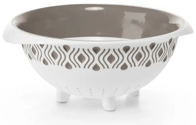 STEFANPLAST Plastový sitko Tosca, biely/svetlo šedý