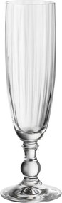 Poháre na sekt Georgia 230 ml, s optikou
