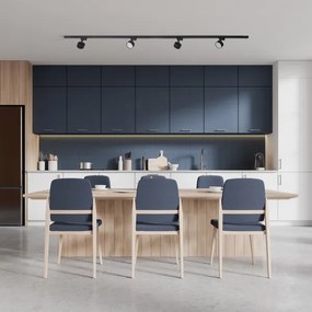 Bodové svietidlo do lištového systému AVIA 1xGX53/15W/230V čierna