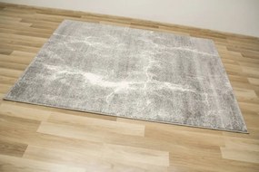 Koberec Lima 9553B marmur svetlosivý / krémový