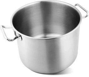 ST Veľký nerezerový hrniec 24cm so sklenenou pokrievkou 8l
