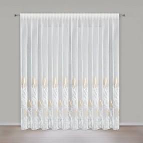 ZÁCLONA NA PÁSKE TILDA 400X270 CM LISTY
