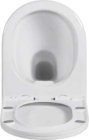 Erga Astrid, závesná WC misa 510x360x360mm, Rimless + toaletné sedadlo s pomalým zatváraním, biela, ERG-V03-ASTRID-RIM-WH