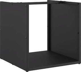 vidaXL Regál na krbové drevo, 40x40x40 cm, za studena lisovaná oceľ