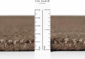Ted Baker, Kusový koberec Ted Baker Greenwich 106363 Brown kruh, 160x160, hnedá, detská izba