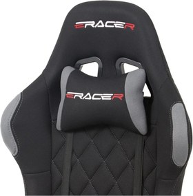 Sconto Kancelárska stolička NIKI sivá/čierna